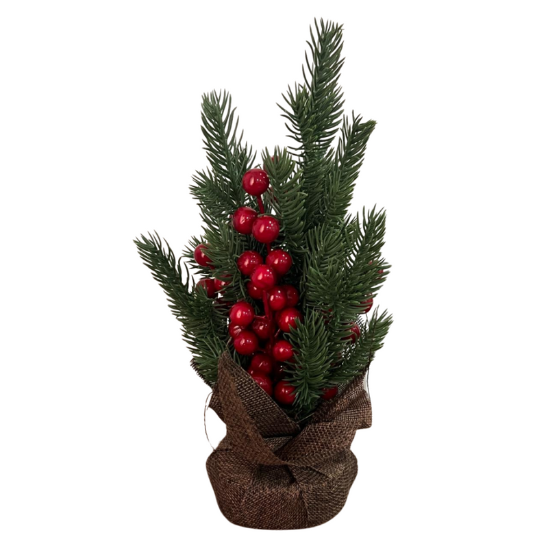 Mini Árvore De Natal Decorativa Mesa Natalina 30 Cm