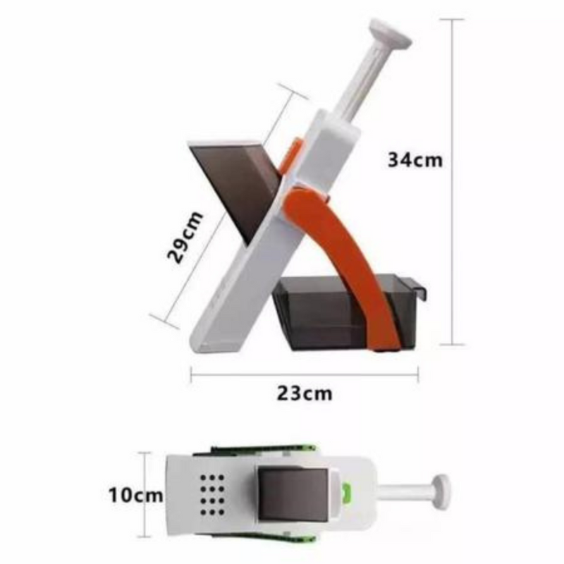 Cortador Fatiador Picador Legumes Multifuncional 5 Funções