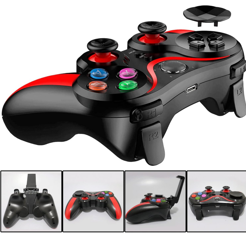 Controle Manete Gamepad Bluetooth Compatível Android Ios Pc