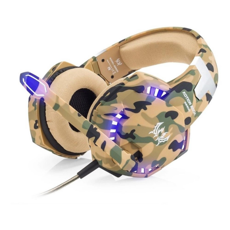 Headset fone gamer  camuflado P2/USB Pc\ps3\ps4\Xbox one\switch\mobile phone