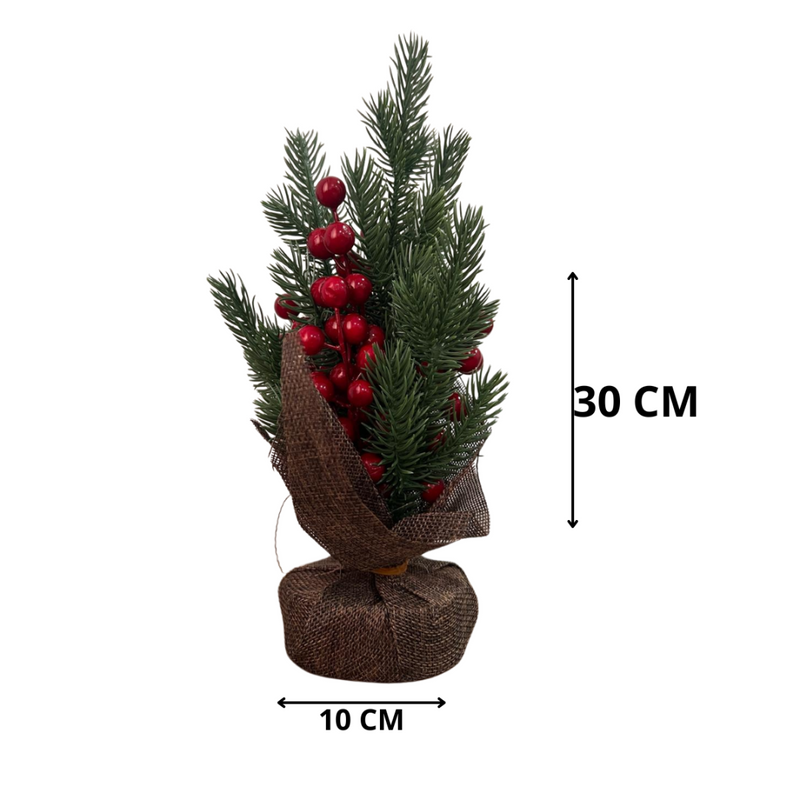 Mini Árvore De Natal Decorativa Mesa Natalina 30 Cm