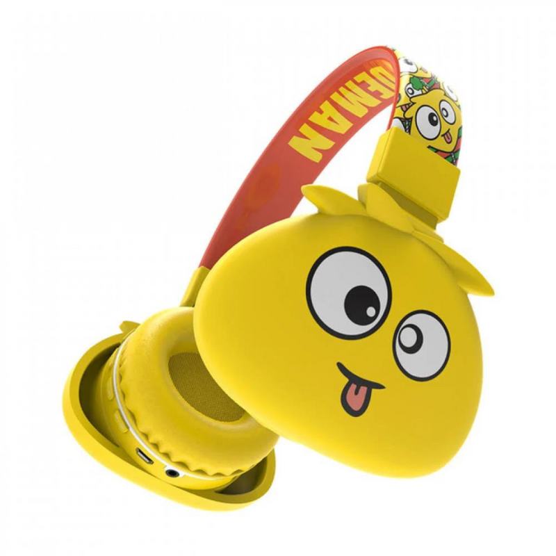 Fone de Ouvido Infantil Bluetooth Sem Fio Com Microfone Jellie Monsters